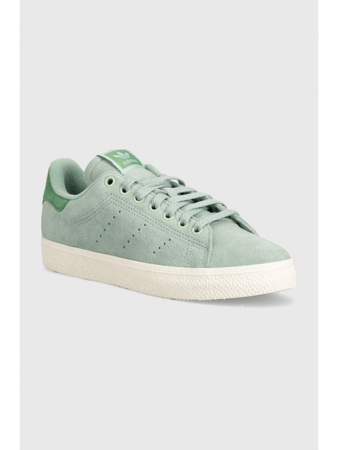 Semišové tenisky adidas Originals Stan Smith CS zelená barva IF6944